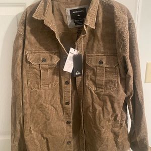 Quicksilver corduroy button down